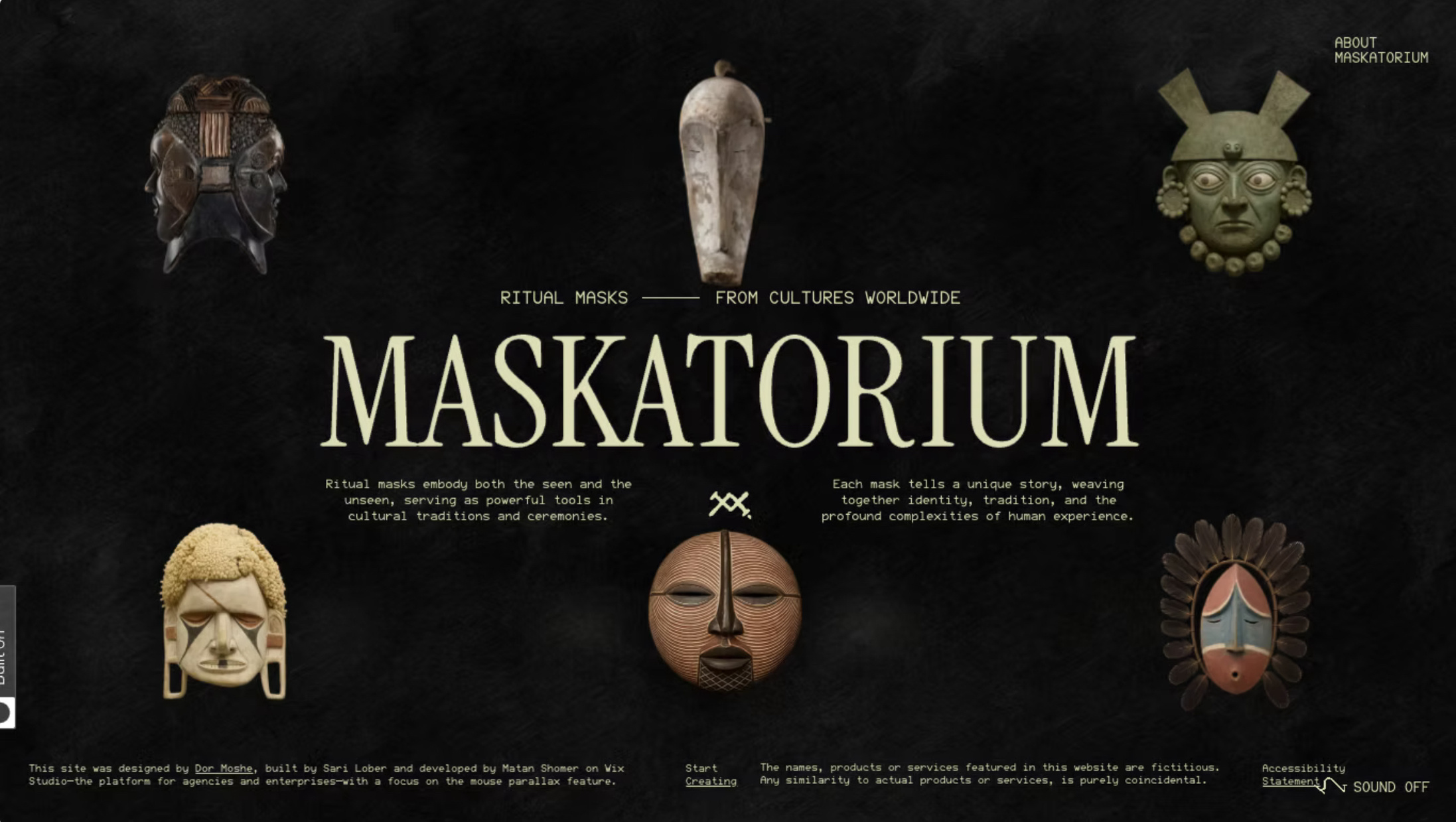MaskatoriumWix Platform